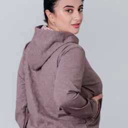 Keepfit Printed Hooded Bomber Jacket image 4