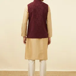 Manyavar Ethnic Motifs Woven Design Nehru Jackets image 2
