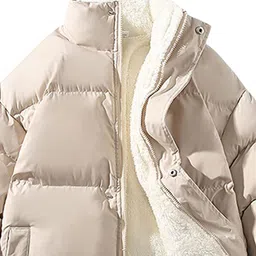 StyleCast x Revolte Men Mock Collar Solid Casual Parka Jacket image 2