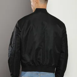 Calvin Klein Jeans Stand Collar Bomber Jacket image 4