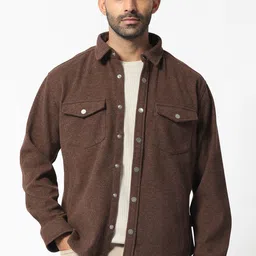 RARE RABBIT Men Cason Tailored Fit Spread Collar Jacket-picture-13