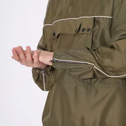 KOLORTHERAPI Mock Collar Windcheater Oversized Tailored Jacket image 4