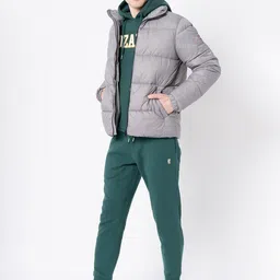 Red Tape Men Grey Padded Jacket image 2