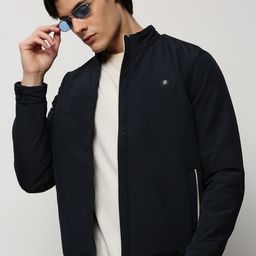 SHOWOFF Mock Collar Windcheater Bomber Jacket-picture-25