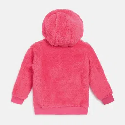 MINI KLUB Girls Pink Lightweight Bomber Jacket image 2