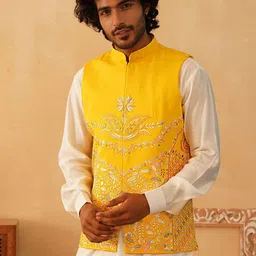 Jompers Embrooidered Nehru Jackets image 3