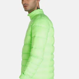 Puma Men Lime Green Solid PWRWarm Jacket image 4