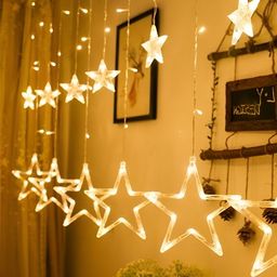 ENORMITY Yellow Star Shape String Lights-picture-17