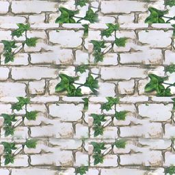 Asian royal White & Brown Abstract Printed Self Adhesive Waterproof Wall Sticker-picture-4