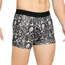 BZ INNERWEAR Men Looney Tunes Printed Short Trunk WB-LT-SMBX-07-S-Black image 5