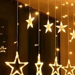 ENORMITY Yellow & White tSar Shape Bulb String Lights-picture-25