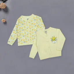 MeeMee Infants Pack Of 2 Printed Cotton Jhablas-picture-23