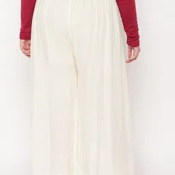 CLORA CREATION PLUS Women Pack of 2 Straight Palazzos image 3