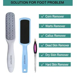 MAJESTIQUE Pedicure Set - Long Nail File - Foot Care File - Callus Remover-picture-33