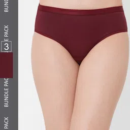 Inner Sense Women Pack Of 3 Organic Cotton Antimicrobial Bikini Briefs IMP004-picture-36