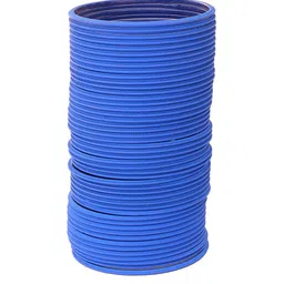 ZULKA Set of 48 Simple Matte Finish Plain Metal Bangles-picture-41