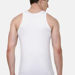 Ramraj Pack Of 5 Pure Cotton Basic Vests AcosteRNPlus5P image 4