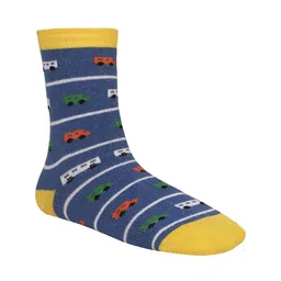 Creature Unisex Kids Pack of 5 Printed Multicolored Cotton Socks image 3
