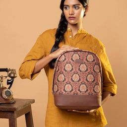 ZOUK Women Ethnic Motifs Printed Backpack-picture-11