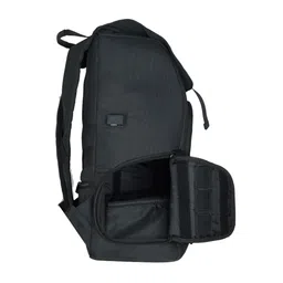 CARRIALL Unisex Black Backpack image 5