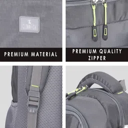 THE CLOWNFISH Digitech Unisex Padded 15.6 inch Laptop Backpack image 3