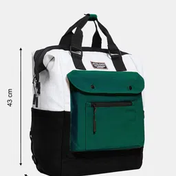 Jack & Jones Men Colourblocked Backpack image 4