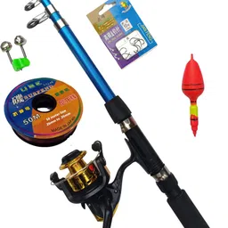 Fishing rod and reel SPRED 252 Multicolor Fishing Rod-image-1