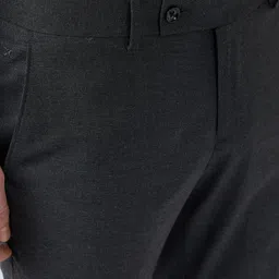 killer Men Slim Fit Grey Cotton Blend Trousers image 5