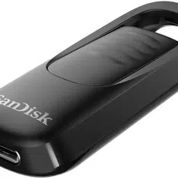 SanDisk Ultra Slider USB Type-C 256 GB OTG Drive Compatible with Desktop Computer, Laptop, Television USB 3.2 Metal Case image 2