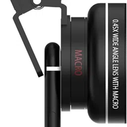 Wifton VXI® -23-Camera Lens Kit, 2 in 1 Clip on Cell Phone Lens 0.45X Wide Angle Lens Mobile Phone Lens image 3