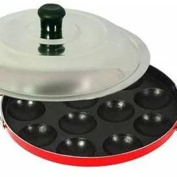 wrypro APPAM PATRA 1 Paniarakkal with Lid 1 L capacity 23 cm diameter-picture-25