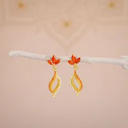 giva 925 Silver Golden Minerva Earrings Zircon Sterling Silver Drops & Danglers-picture-16