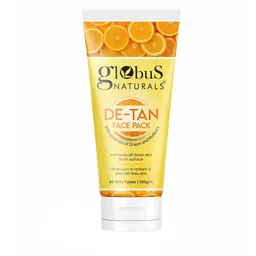 Globus naturals De-Tan Face Pack With Grapes & Mulberry - 100 gm image 1