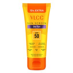 VLCC De-Tan Sunscreen Gel Creme,  100 g  with 10g Extra, Carrot & Cucumber Extracts -image-9
