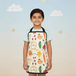 Cotton Apron - Free Size-image-2