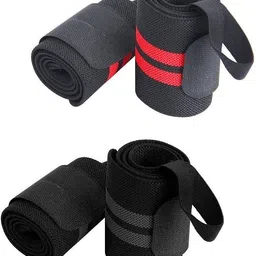 Combo Pack of Wrist Support Band with Thumb Loop for Gym Men and Women-Pack of 2 Wrist Support-image-17