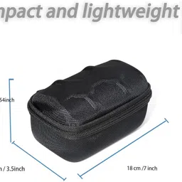 quakzapp Travel Watch Case Organizer Watch Box With Zipper Heavy Duty Nylon Exterior Watch Box image 2