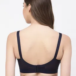 Floret Full Coverage Non Padded All Day Comfort Floral Lace Everyday Bra image 4