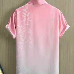 frozen Men Regular, Super Slim Fit Printed Ribbed Collar Casual Shirt image 2