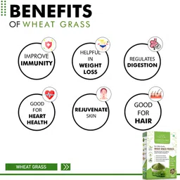 expeditecure Wheat Grass Powder | Immunity Booster, De-Toxifying, Support Healthy Metabolism image 4