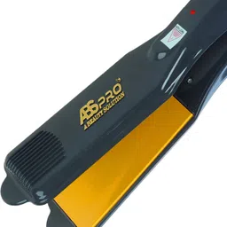 Abs Pro Professional Feel Hair Straightener With 4 X Protection Coating Gold Women's Straightening Styler Machine for Hair Saloon 4 X Protection Gold Coating Electric Hair Styler Corded Electric Hair Styler Hair Straightener-picture-22