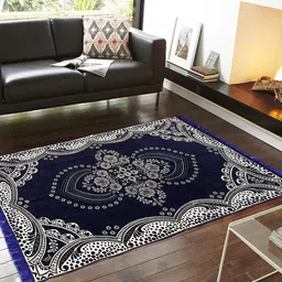 rrcrafts Multicolor Velvet Carpet-picture-19