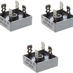 geeta enterprises (Pack of 3) KBPC3510 1KV 35A Single Phase Bridge Rectifier Diode Electronic Components Electronic Hobby Kit Electronic Components Electronic Hobby Kit-picture-27