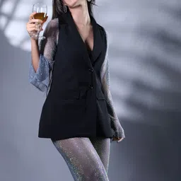 Ashtag Tailored-Fit Single Breasted Blazer image 5