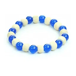 Divine souvenirs Unisex Artificial Beaded Elasticated Bracelet-picture-22