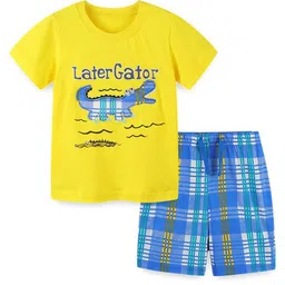 StyleCast Boys Printed T-shirt with Shorts image 1