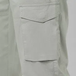 Van Heusen Sport Men Regular Fit Mid-Rise Cargos Trouser image 4