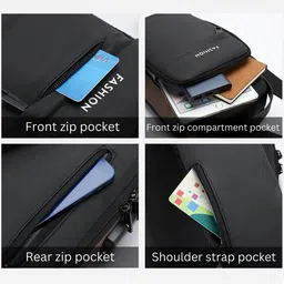 Carry Trip Unisex Solid Backpack image 3