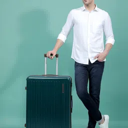 MOVE-MEANT Textured Hard-Sided Medium Trolley Bag-image-13