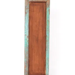 Exotic India Blue Textured Vintage Rectangular Mirror image 3